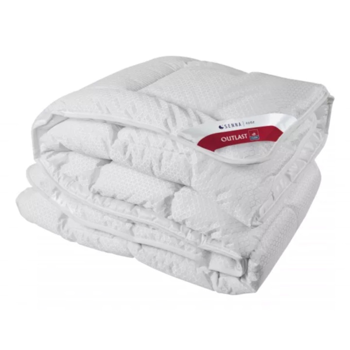 Pilota calorica Senna Home, 135x200cm, 950g, alb, cu tehnologie OUTLAST