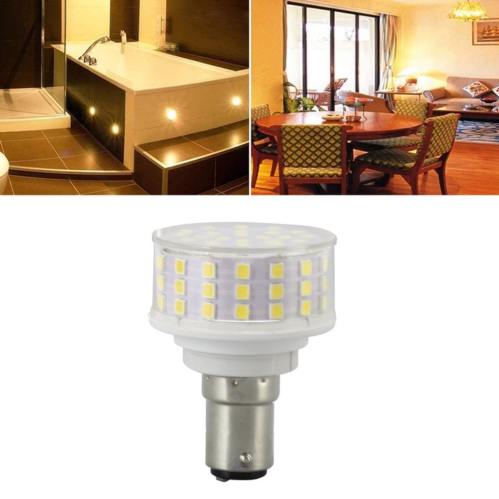 Longziming Izzó, B15 10W 1000LM fehér, 40 mm, izzókészlet