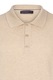 Felix Hardy, Pulover polo cu accente in dungi, Alb optic, Maro fango, Bej deschis, XL