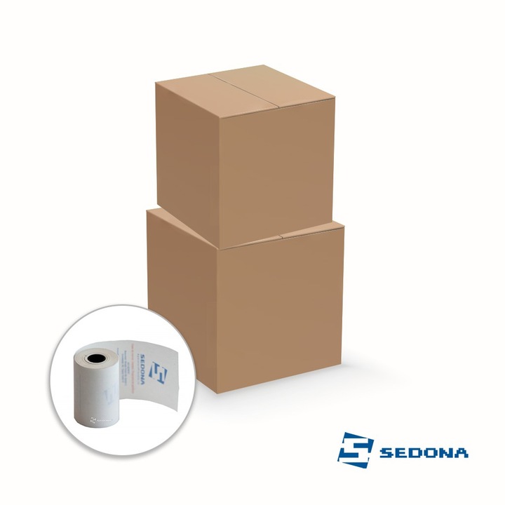 Pachet 200 role casa de marcat, hartie termica, 57mm x 40m