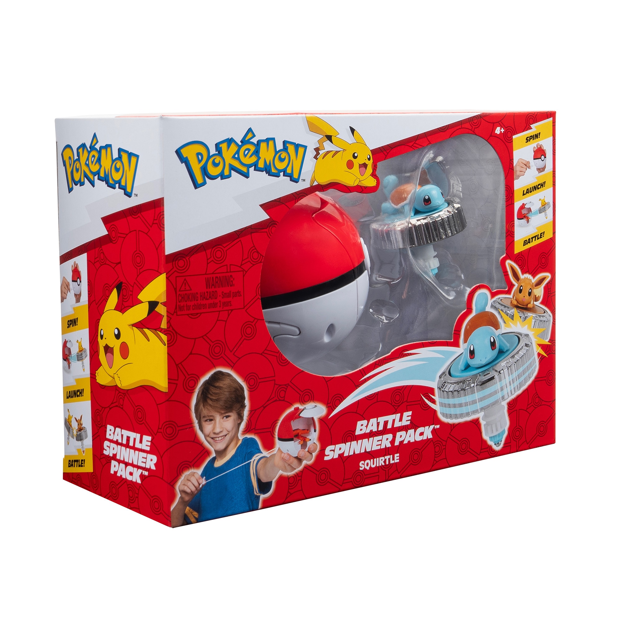 Set de joaca Pokemon - Battle Spinner, cu figurina