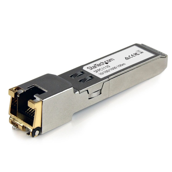 Startech SFP-GE-T kompatibilis SFP modul, 251887, szürke