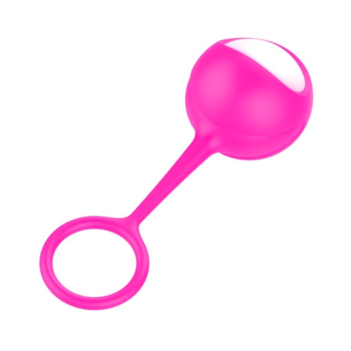 Вагинална топка, Night Fantasy, Медицински силикон, Червен, 3.3x9.3см