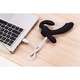 Vibrator stimulare prostata Night Fantasy, cu pilot, 11 programe de vibratie, silicon medical, waterproof, set complet