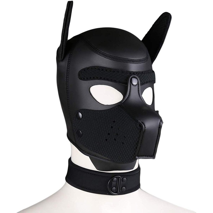 Унисекс БДСМ маска, Night Fantasy, неопрен, универсална