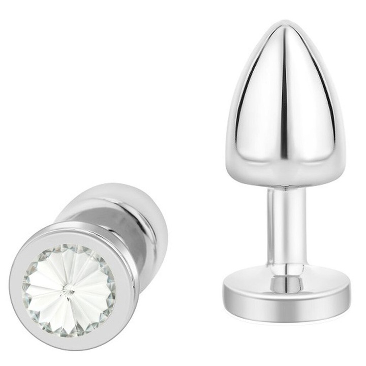 Анална тапа, изработена от неръждаема стомана, Night Fantasy, XXS, неръждаема стомана, 6x2.4cm