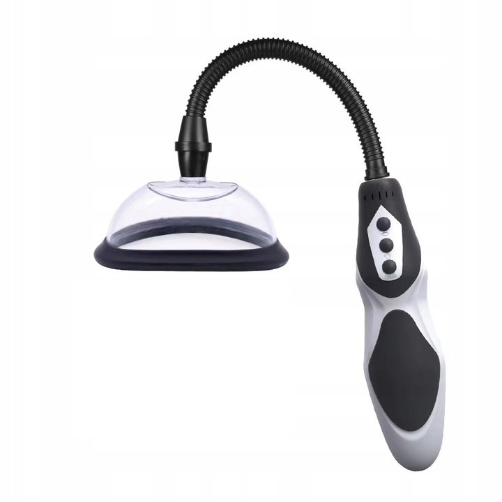 Електрическа секс помпа Night Fantasy, 8 програми, 4 нива на мощност, 130x50 мм, медицински силикон