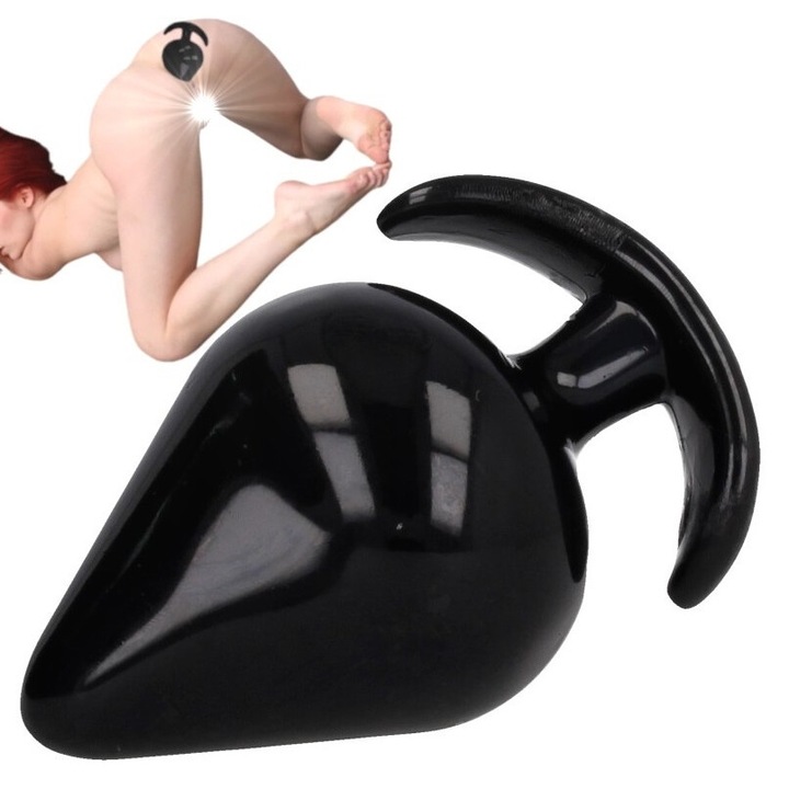 Plug anal Dully, Night Fantasy, 10x5cm, culoare aleatorie