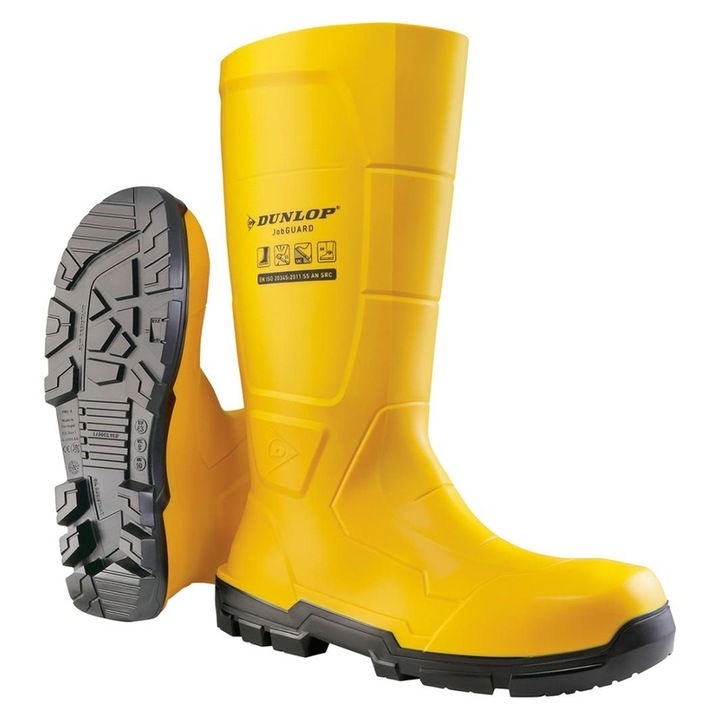 Cizme Dunlop JOBGUARD, S5 SRC ESD, galben, mas. 43