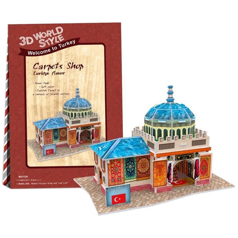 Puzzle 3D Cubicfun Magazin tesaturi, 26 piese