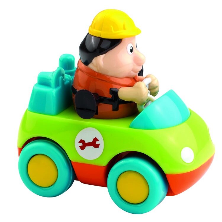 Интерактивна играчка Happy Kid Комплект Полиция и Сервизна кола - eMAG.bg