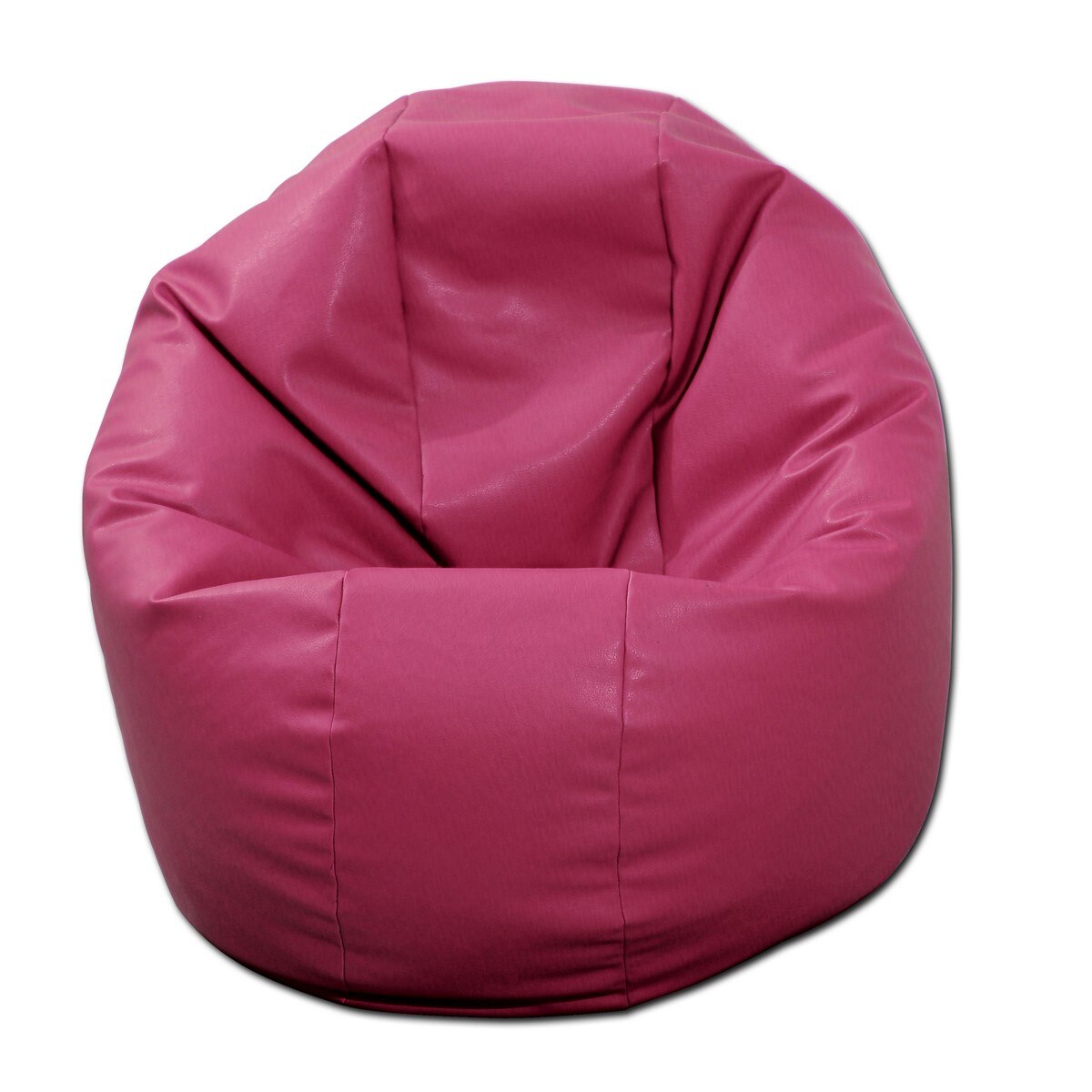 Fotoliu (Mic) Relaxo - Roz (piele eco) umplut cu perle polistiren (beanbag marca Pufrelax) Fabricat in Romania