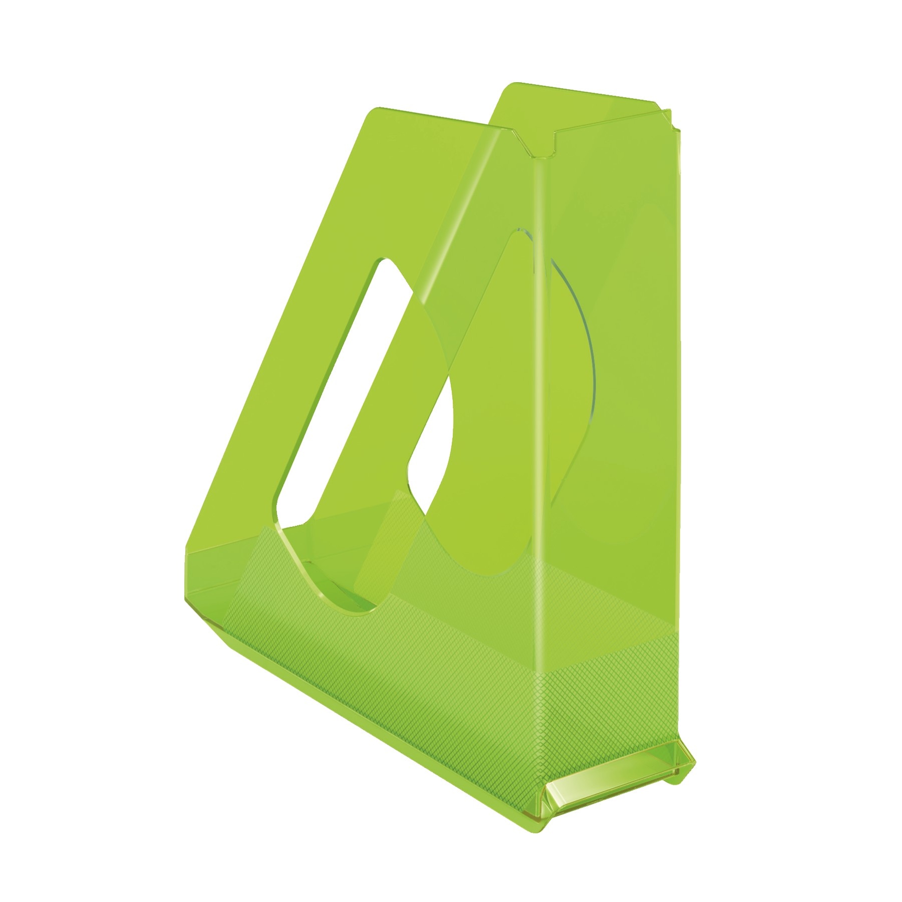 Suport vertical Esselte Europost transparent, verde