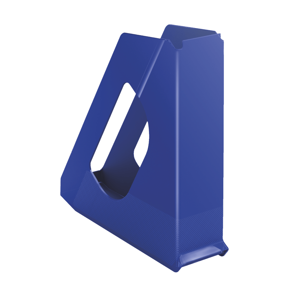 Suport vertical documente Esselte Europost Vivida, albastru inchis