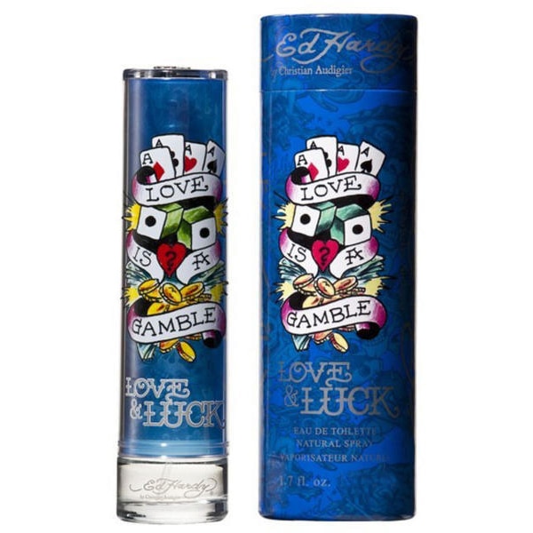 Apa de Toaleta Christian Audigier ED Hardy Love and Luck, Barbati, 100ml
