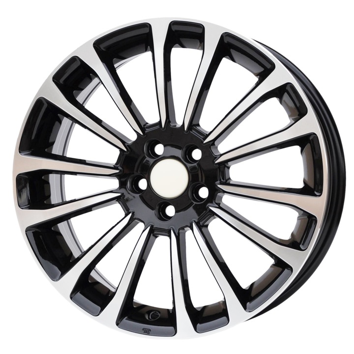 Set 4 jante aliaj PDW, 1204, 17x7 inch, 5x98, ET41, MBPC - machined black