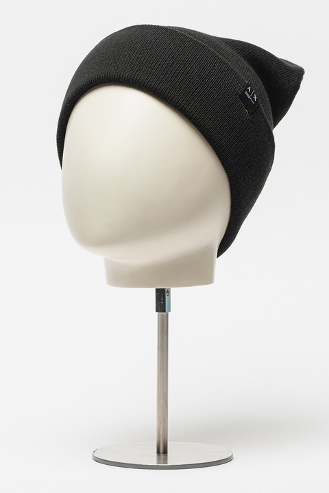 ARMANI EXCHANGE, Caciula cu logo, Negru