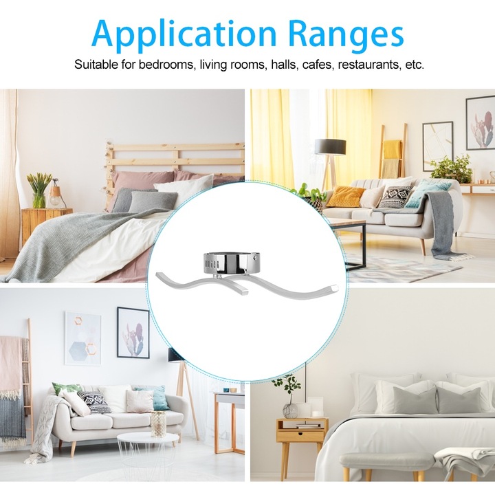 Modern innovatív LED mennyezeti lámpák, nappali dekoráció otthonra, fehér 85-265V