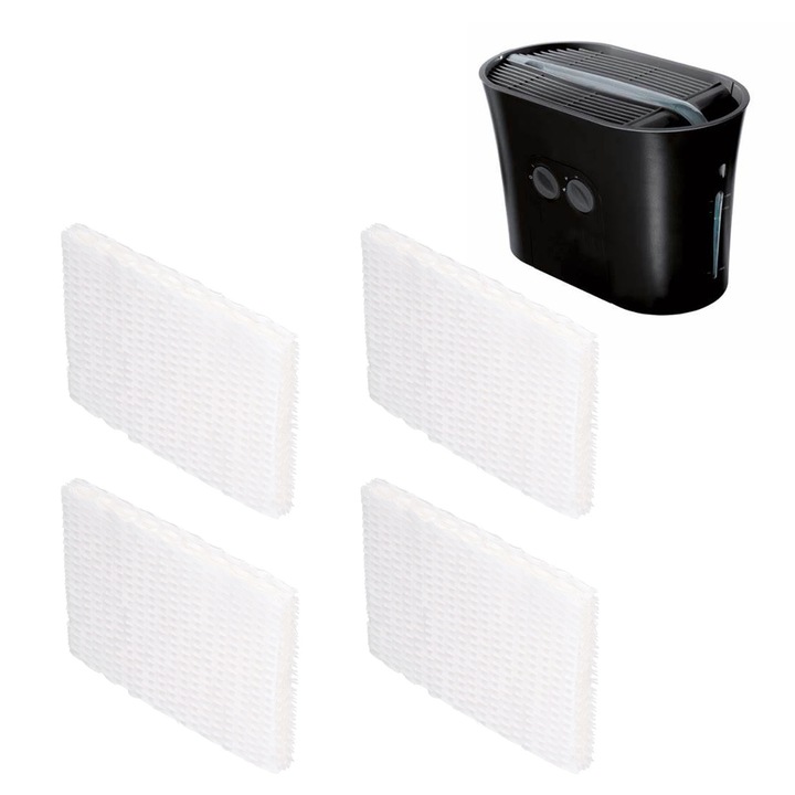 Jormftte párásító szűrő, 4 darabos készlet, papír, HCM-750B, HCM-750-TGT, HAC-700, HAC-700V1 típusokhoz