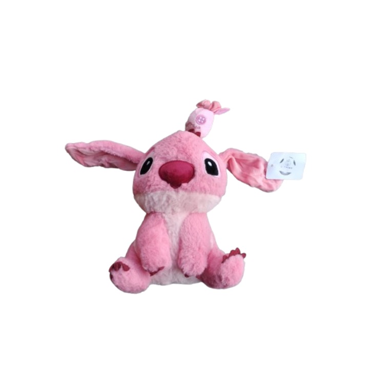 Lilo jucarie plus, VICTINY®, cu mosor mecanic roz 25 cm