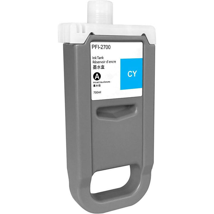 Tintapatron PFI2700 Kék 700 ml, 20000 oldal Kompatibilis Canon imagePROGRAF GP-2000 Canon imagePROGRAF GP-4000 Canon IPF GP-2000 Canon IPF GP-4000