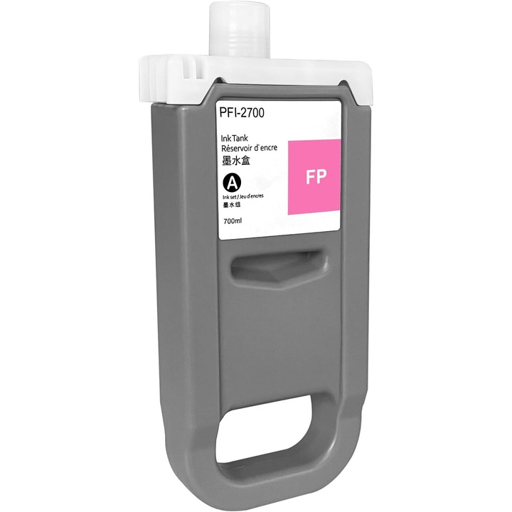 Tintapatron PFI2700 Pink 700 ml, 20000 oldal Kompatibilis Canon imagePROGRAF GP-2000 Canon imagePROGRAF GP-4000 Canon IPF GP-2000 Canon IPF GP-4000