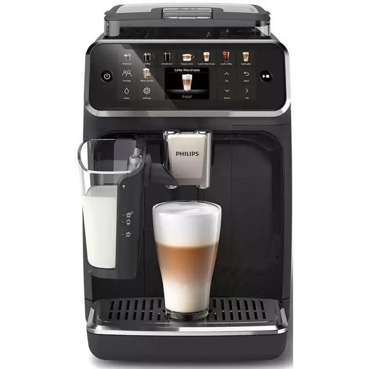 Espressor automat PHILIPS Seria 5500 EP5541/50, 1.8l, 1500W, 15 bar, negru