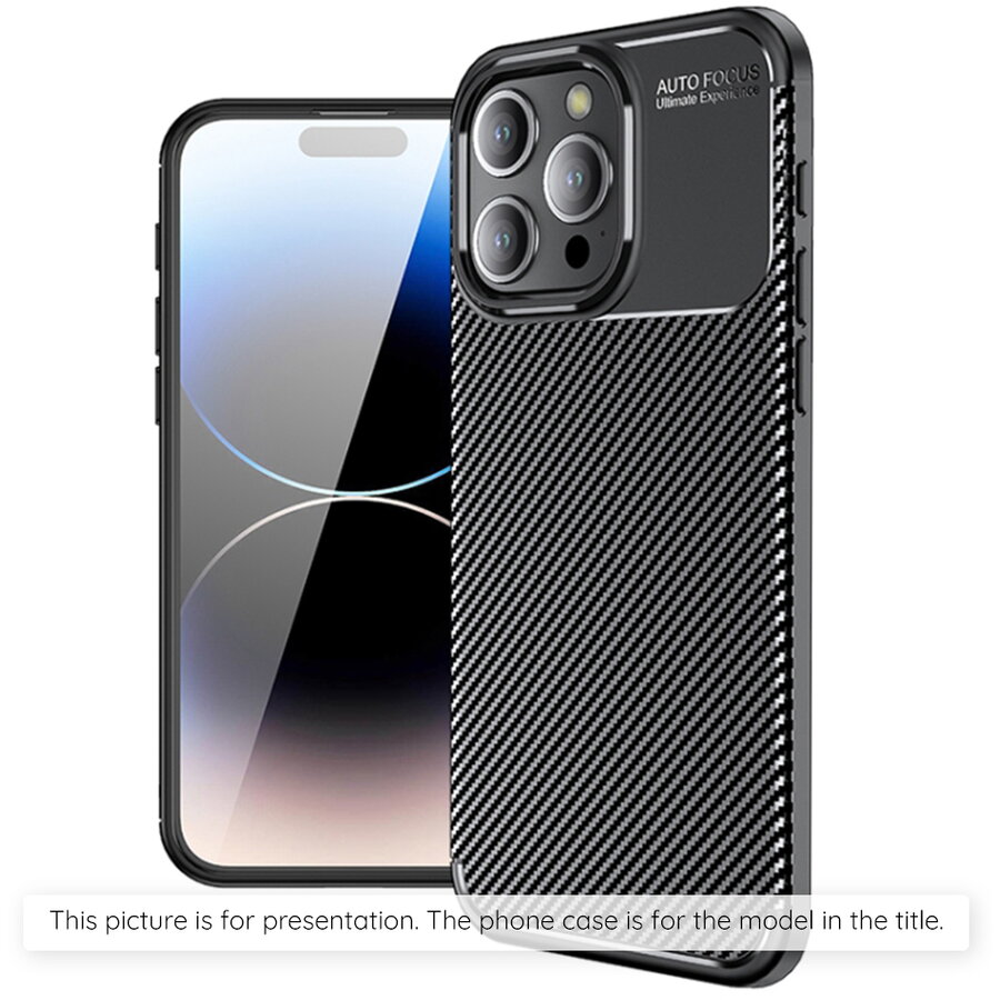 Husa pentru Samsung Galaxy A52 4G / A52 5G / A52s 5G - Techsuit CarbonFiber - Black