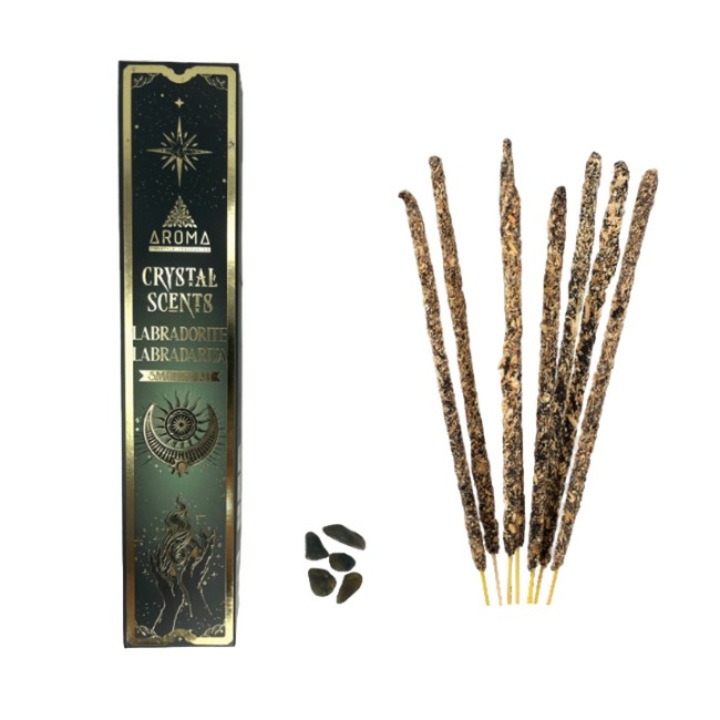 Illatos pálcikák labradorit ásványokkal, 20g