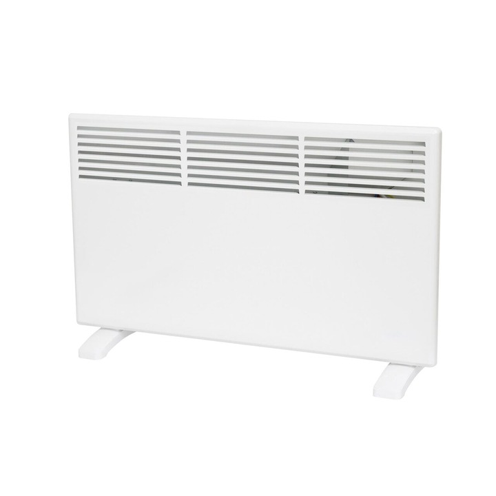 Convector Smart de perete/podea, Portabil, WiFi, 1500 W, IPX4, dimensiune 70 x 43.5 x 22 cm, Afisaj Led