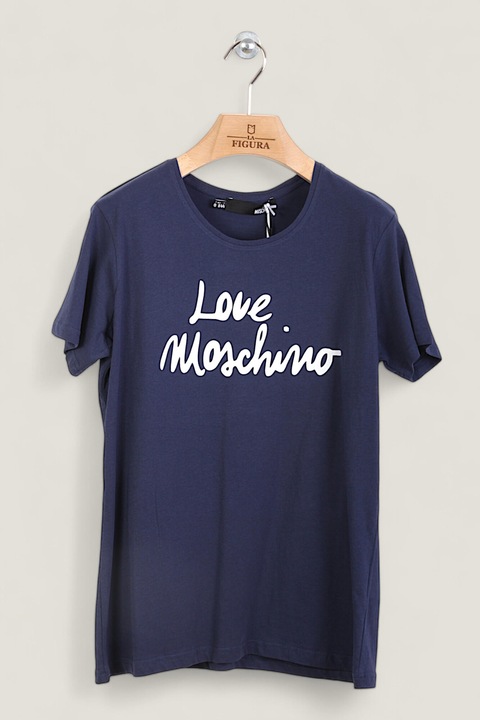 Tricou LOVE MOSCHINO dama Bleumarin W4H1922E1951bguugg, Bleumarin