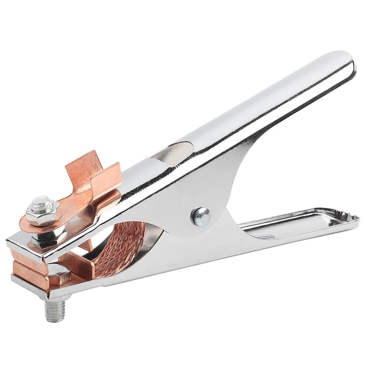 Clema de pamant 300A, Enforose, cupru, 17x6x2.5cm, pentru aparat de sudura manual