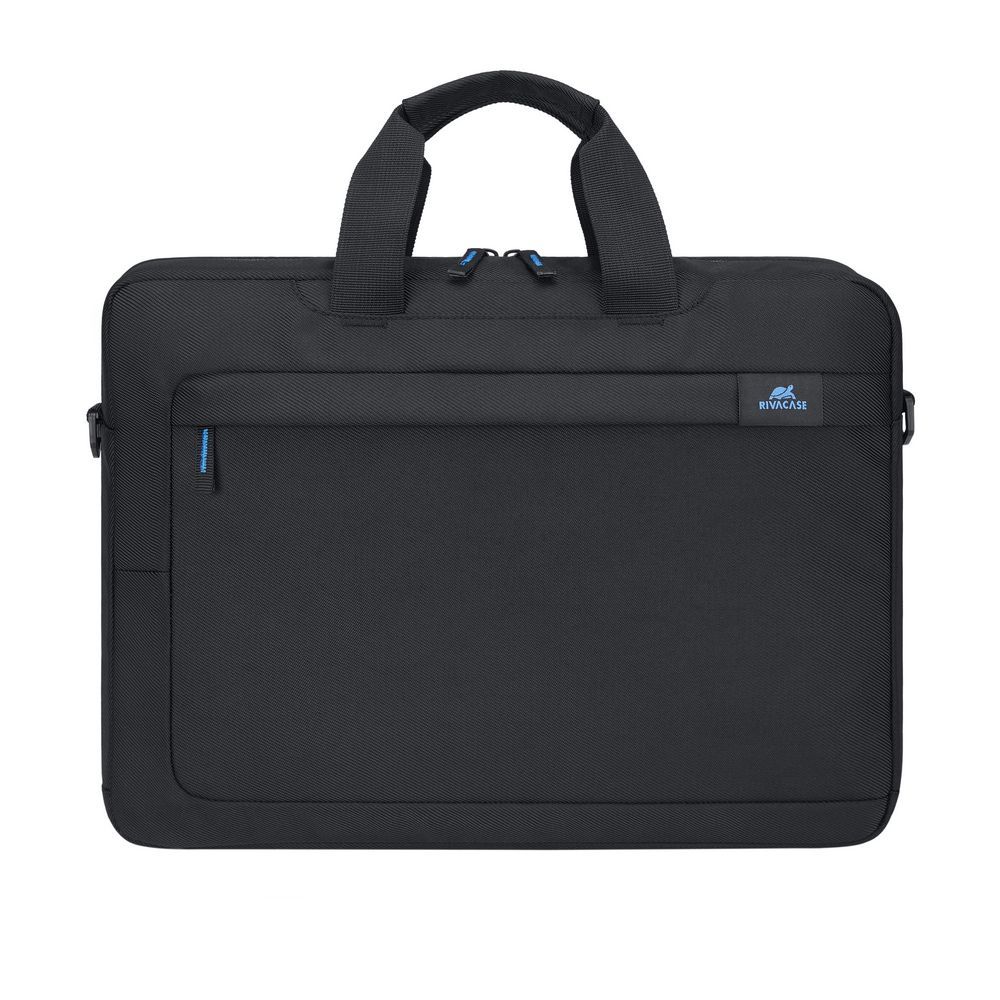 Geanta laptop RivaCase 8036, 15,6"-16", neagra, 430x315x90mm, textil