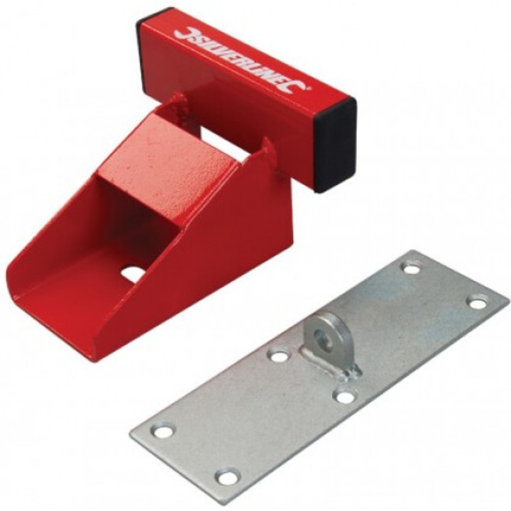 Брава за гаражни врати, Silverline, 220x163x118mm, против взлом, лесен монтаж