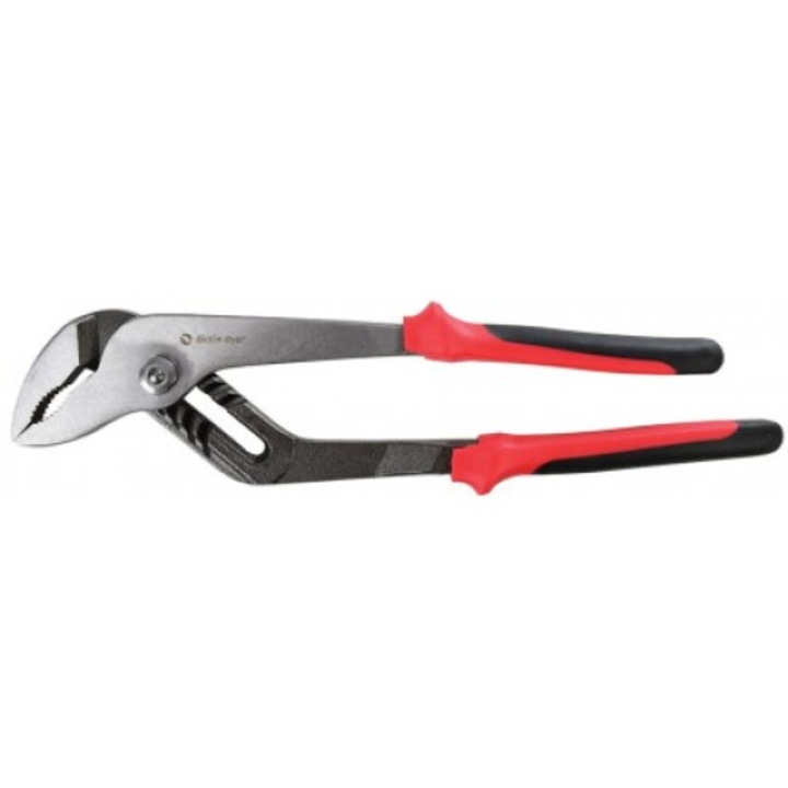 Állítható csőfogó, Silverline, 300 mm, króm-vanádium acél, Softgrip markolat