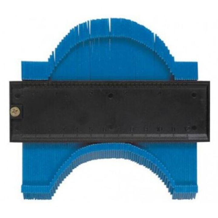 Sablon forme profil, Silverline, 125mm, plastic, 45mm adancime