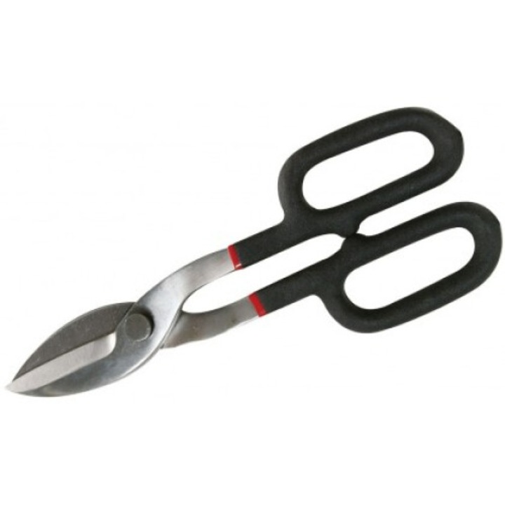 Cleste de taiat tabla Silverline, 265 mm, taiere aluminiu 1,8 mm, otel moale 1,2 mm, 140 mm deschidere