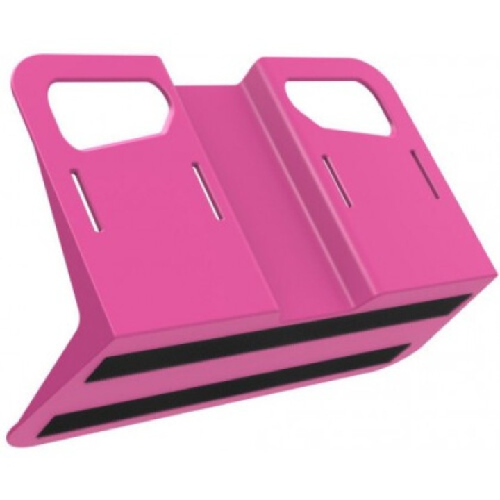 Stayhold csomagtartó tároló, rózsaszín, 190x345x140mm, maximális teherbírás 30kg