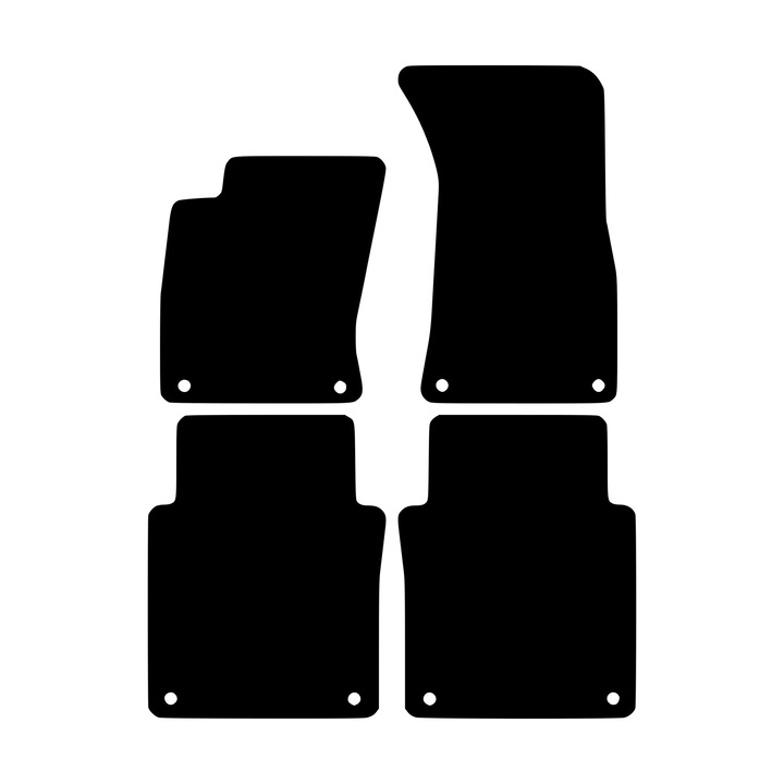 Set 4 covorase auto, Comfort, Audi, A8, D3, Long wheelbase, 2002-2010