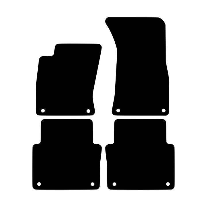 Set 4 covorase auto, Individual, Audi, A8, D3, Short wheelbase, 2002-2010