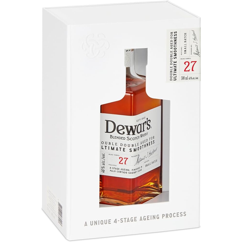 Whisky Dewar's Double Double 27 YO, 46%, Cutie, 0.5l - eMAG.ro