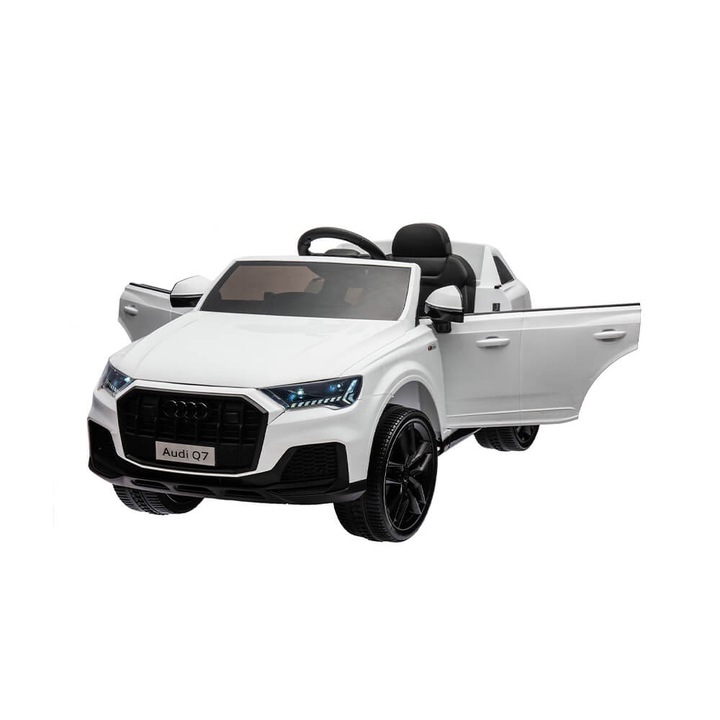 Masinuta electrica Audi Q7 modelul nou, Alb