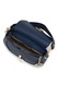 Mia Tomazzi, Geanta din piele cu barete detasabile pentru umar, Bleumarin