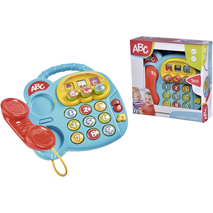 Интерактивна играчка ABC - Цветният телефон