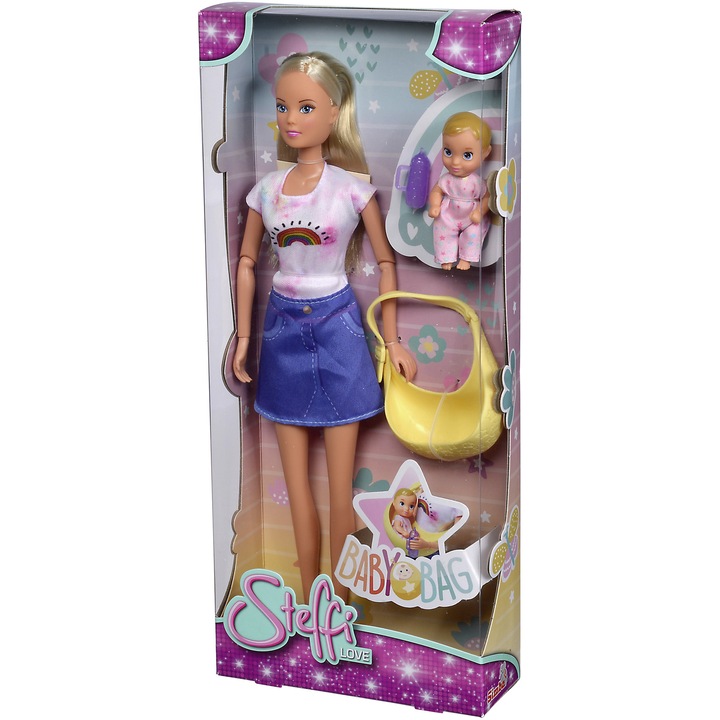 Steffi Love Doll - Babatáska, 29 cm, tartozékokkal