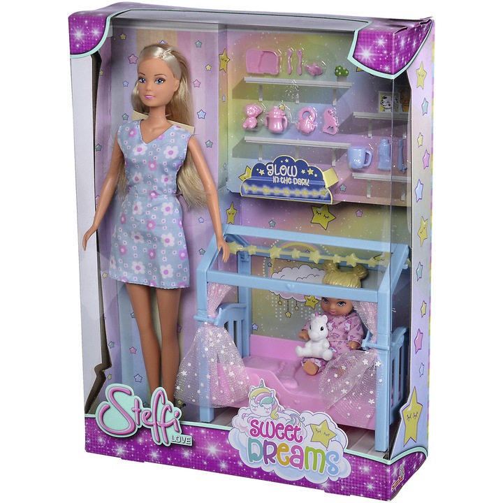 Steffi Love baba - Sweet Dreams, 29 cm, tartozékokkal