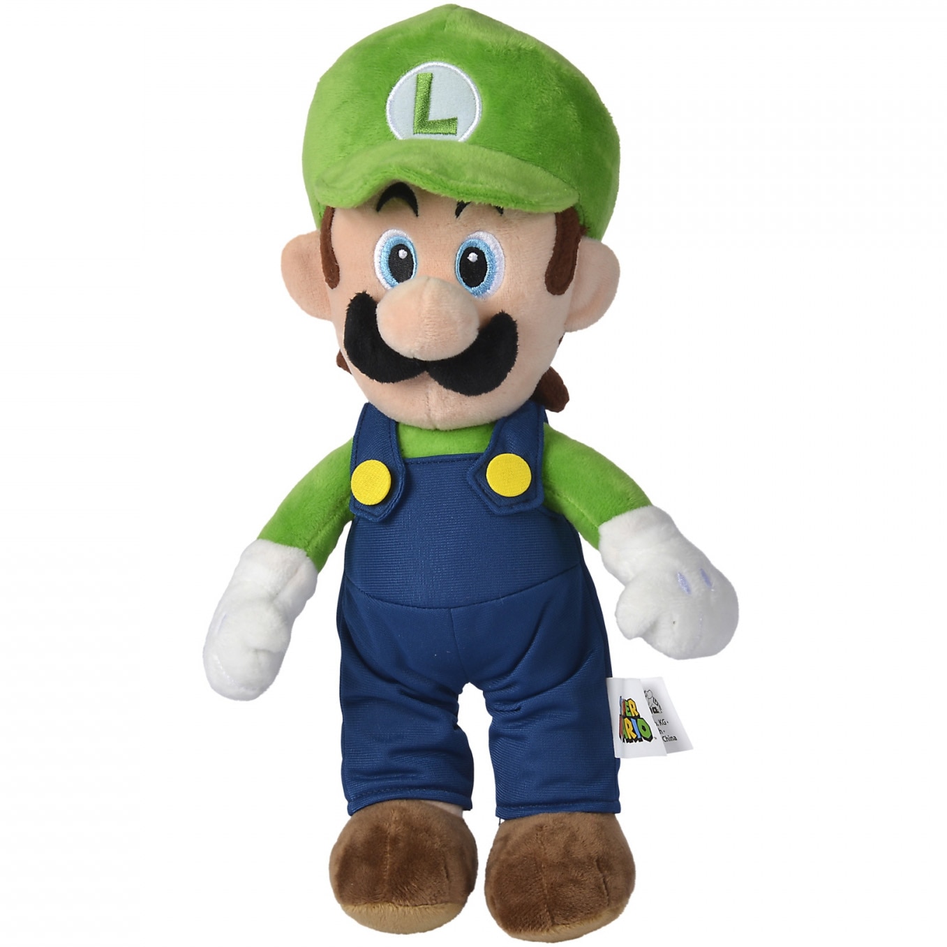 Jucarie de plus Super Mario - Luigi, 30cm