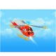 Спасителен хеликоптер Fireman Sam - Wallaby, С фигурка, 15 см