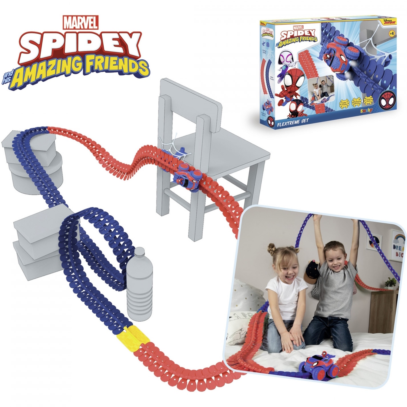 スパイダーマン Alleyway Playset 29-JY0707-11 Marvel Spider-Man 6