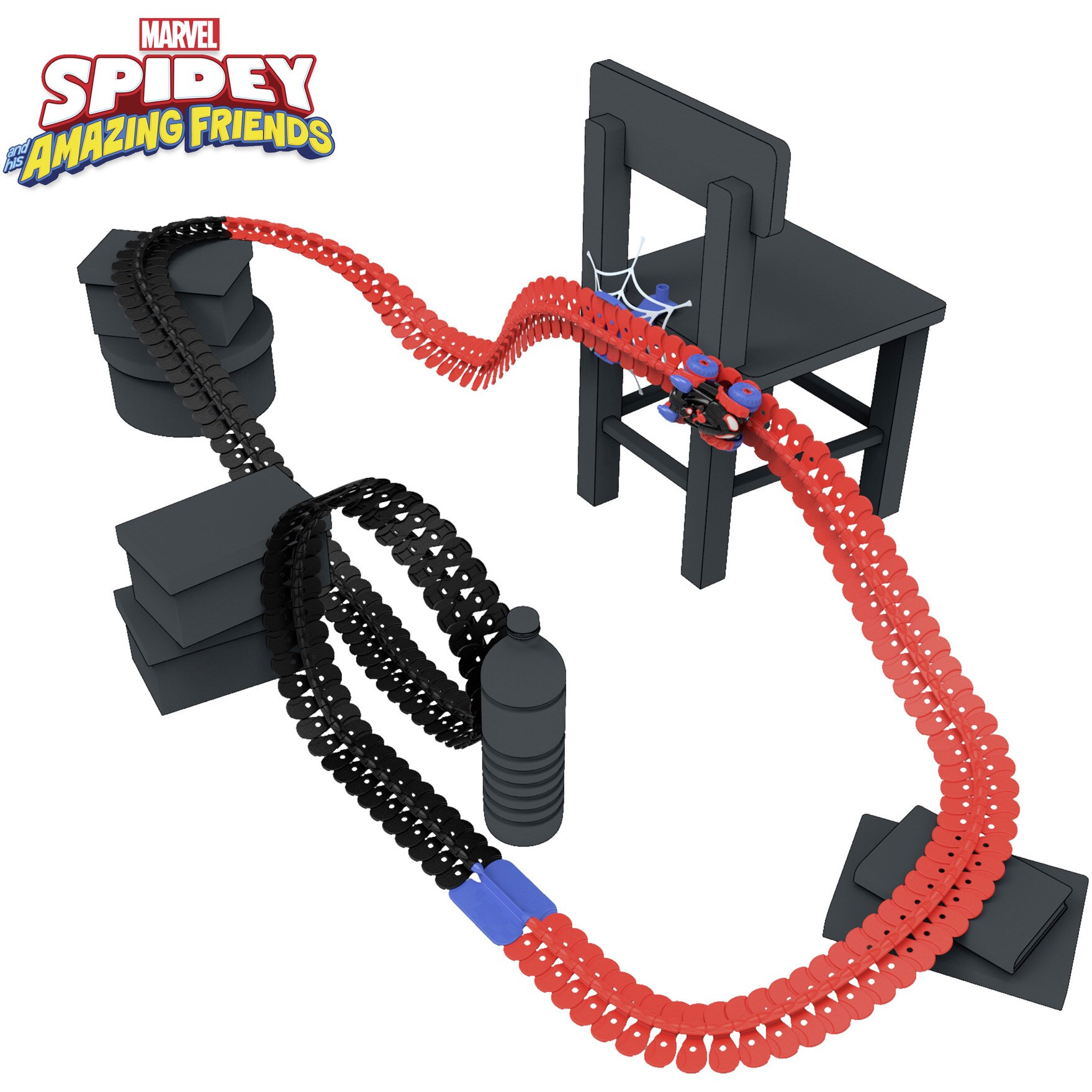 Set circuit de joaca Spidey - Flextreme Miles Morales - eMAG.ro